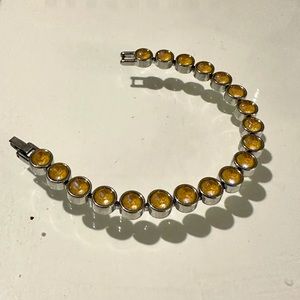 Touchstone Crystal Ochre Delite Ice bracelet.